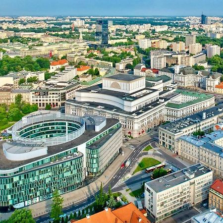 Super Apartament Grey Centrum 2X Metro Fast Wifi 300 Mbs Netflix Appletv Smarttv Spotify Panorama Miasta Varšava Exteriér fotografie