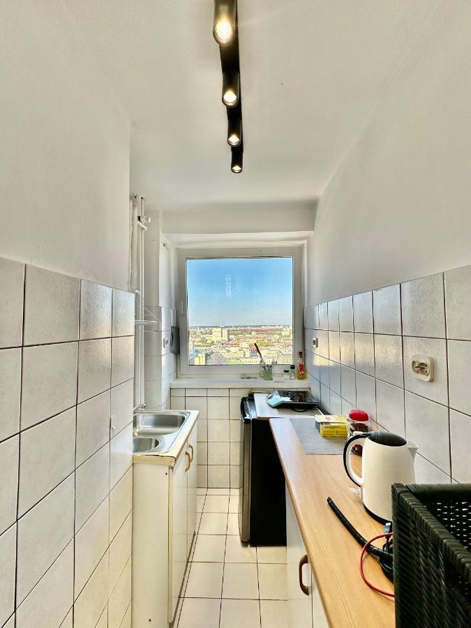 Super Apartament Grey Centrum 2X Metro Fast Wifi 300 Mbs Netflix Appletv Smarttv Spotify Panorama Miasta Varšava Exteriér fotografie