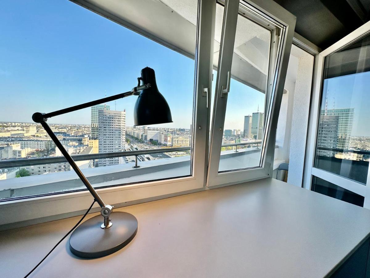 Super Apartament Grey Centrum 2X Metro Fast Wifi 300 Mbs Netflix Appletv Smarttv Spotify Panorama Miasta Varšava Exteriér fotografie